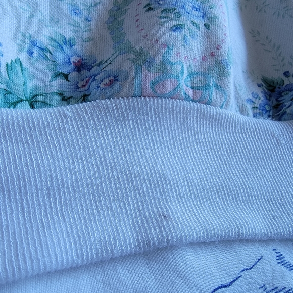 Selkie Pastel Floral Puff Sleeve Blouse XS - Picture 5 of 8